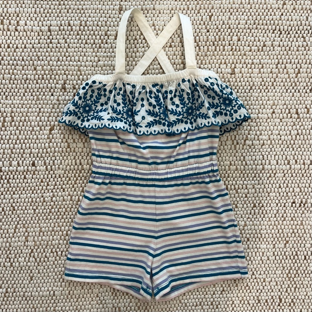 Hanna Andersson striped romper